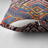 Tuvaluan and New Zealand Culture Pillow Cover The Art of Kolose and Taniko - Polynesian Pride