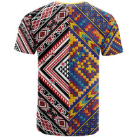 Tuvaluan and New Zealand Culture T Shirt The Art of Kolose and Taniko - Polynesian Pride