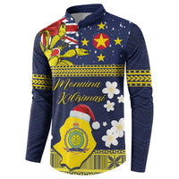 Niue Monuina e Kilisimasi Button Sweatshirt Christmas Uga - Niue Map and Emblem with Hiapo Art Pattern