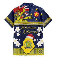 Niue Monuina e Kilisimasi Family Matching Mermaid Dress and Hawaiian Shirt Christmas Uga - Niue Map and Emblem with Hiapo Art Pattern