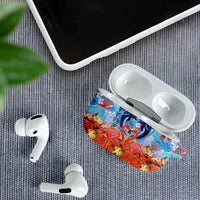 Hawaiian Love-Couple Dolphins and Flamingos AirPods Case LT03 - Polynesian Pride