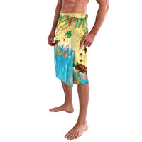 Hawaiian Alohawaii Lavalava Tropical Plants and Animals on The Beach LT03 - Polynesian Pride