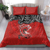 Aotearoa Toitu Te Tiriti Bedding Set Taniwha Tribal Motifs LT03 - Polynesian Pride
