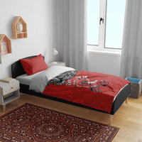 Aotearoa Toitu Te Tiriti Bedding Set Taniwha Tribal Motifs LT03 - Polynesian Pride