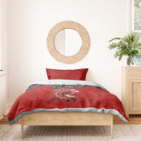 Aotearoa Toitu Te Tiriti Bedding Set Taniwha Tribal Motifs LT03 - Polynesian Pride