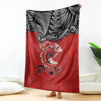 Aotearoa Toitu Te Tiriti Blanket Taniwha Tribal Motifs LT03 - Polynesian Pride