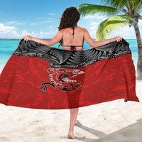 Aotearoa Toitu Te Tiriti Sarong Taniwha Tribal Motifs