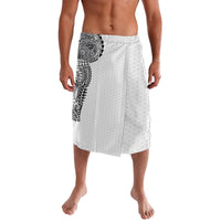 Hawaiian Traditional Tattoos Lavalava Kakau Tribal Tropical Plant Motif White Color