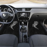 Hawaiian Kakau Tribal Sea Animals Tattoos Car Mats Black Color
