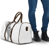 Hawaiian Kakau Tribal Sea Animals Tattoos Travel Bag White Color LT03 - Polynesian Pride