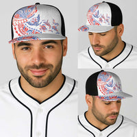 Hawaiian Kakau Tribal Sea Animals Tattoos Baseball Net Cap Hawaii Flag Color Inspired LT03 - Polynesian Pride