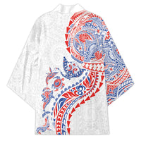 Hawaiian Kakau Tribal Sea Animals Tattoos Kimono Hawaii Flag Color Inspired