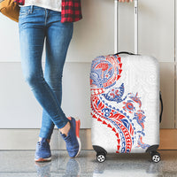 Hawaiian Kakau Tribal Sea Animals Tattoos Luggage Cover Hawaii Flag Color Inspired