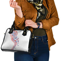 Hawaiian Kakau Tribal Sea Animals Tattoos Shoulder Handbag Hawaii Flag Color Inspired