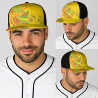 Hawaiian Kakau Tribal Sea Animals Tattoos Baseball Net Cap Kanaka Maoli Flag Color Inspired