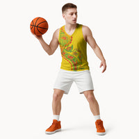 Hawaiian Kakau Tribal Sea Animals Tattoos Basketball Jersey Kanaka Maoli Flag Color Inspired