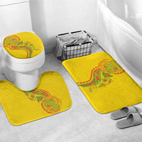 Hawaiian Kakau Tribal Sea Animals Tattoos Bathroom Set Kanaka Maoli Flag Color Inspired