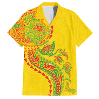 Hawaiian Kakau Tribal Sea Animals Tattoos Hawaiian Shirt Kanaka Maoli Flag Color Inspired