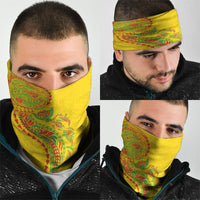 Hawaiian Kakau Tribal Sea Animals Tattoos Neck Gaiter Kanaka Maoli Flag Color Inspired