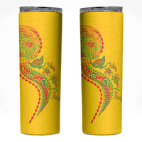 Hawaiian Kakau Tribal Sea Animals Tattoos Skinny Tumbler Kanaka Maoli Flag Color Inspired
