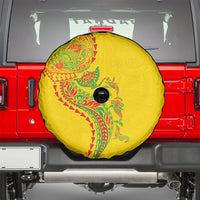 Hawaiian Kakau Tribal Sea Animals Tattoos Spare Tire Cover Kanaka Maoli Flag Color Inspired