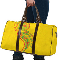 Hawaiian Kakau Tribal Sea Animals Tattoos Travel Bag Kanaka Maoli Flag Color Inspired