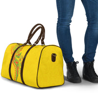 Hawaiian Kakau Tribal Sea Animals Tattoos Travel Bag Kanaka Maoli Flag Color Inspired