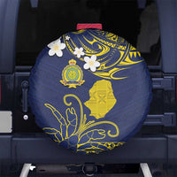 Niue Independence Day Spare Tire Cover Hiapo Pattern Fiti Pua and Uga LT03 - Polynesian Pride