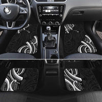 Traditional Art Hawaiian Kakau Tattoos Car Mats White - Polynesian Pride