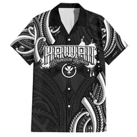 Traditional Art Hawaiian Kakau Tattoos Hawaiian Shirt White - Polynesian Pride