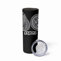 Samoa Traditional Tattoo Skinny Tumbler Tribal Tatau Pattern