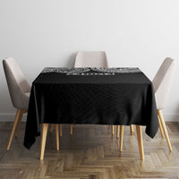 Samoa Traditional Tattoo Tablecloth Tribal Tatau Pattern