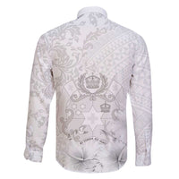 Tonga Faka Sepitema Family Matching Puletasi and Hawaiian Shirt Ngatu and Floral Pattern with Blooming Hibiscus