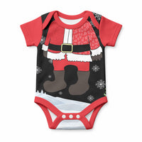 Polynesian Santa Claus Costume Funny Baby Onesie