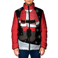 Polynesian Santa Claus Costume Funny Padded Jacket LT03 Men Multicolor - Polynesian Pride