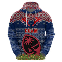 Guam Christmas Hoodie Chamorro Guam Tattoos Beautiful Merry Xmas Snowflake LT03 - Polynesian Pride