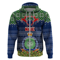 Niue Christmas Hoodie Coat of Arms and Map Beautiful Merry Xmas Snowflake LT03 - Polynesian Pride