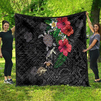 Hawaiian Tropical Plants and Turtles Quilt Polynesian Art Motifs LT03 - Polynesian Pride