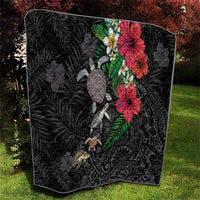 Hawaiian Tropical Plants and Turtles Quilt Polynesian Art Motifs LT03 - Polynesian Pride