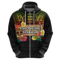 Hawaii Pan-Pacific Festival Hoodie Hawaiian Elements and Polynesian Tattoo