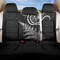 New Zealand Octopus Tattoo and Fern Back Car Seat Cover Maori Pattern LT03 One Size Black - Polynesian Pride