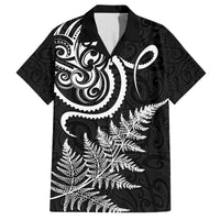 New Zealand Octopus Tattoo and Fern Family Matching Tank Maxi Dress and Hawaiian Shirt Maori Pattern