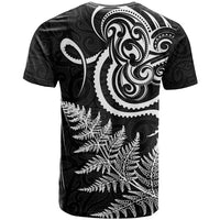 New Zealand Octopus Tattoo and Fern T Shirt Maori Pattern LT03 - Polynesian Pride