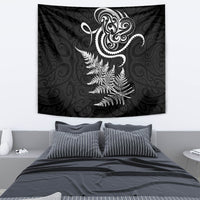 New Zealand Octopus Tattoo and Fern Tapestry Maori Pattern LT03 - Polynesian Pride