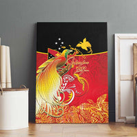 Papua New Guinea Independence Day Canvas Wall Art Happy Anniversary 50th Bird-of-paradise Melanesian Tattoos - Polynesian Pride