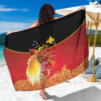 Papua New Guinea Independence Day Sarong Happy Anniversary 50th Bird-of-paradise Melanesian Tattoos - Polynesian Pride