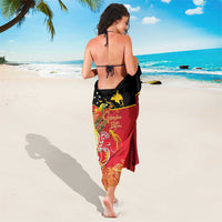 Papua New Guinea Independence Day Sarong Happy Anniversary 50th Bird-of-paradise Melanesian Tattoos - Polynesian Pride
