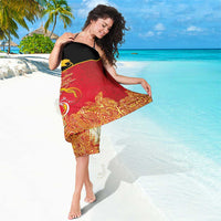 Papua New Guinea Independence Day Sarong Happy Anniversary 50th Bird-of-paradise Melanesian Tattoos - Polynesian Pride