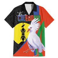 New Caledonia Family Matching Mermaid Dress and Hawaiian Shirt Kagu Bird and The Seal with Melanesian Culture - Polynesian Pride