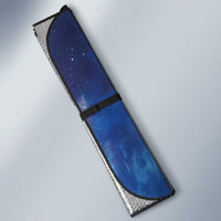 Marshall Islands Manit Day Auto Sun Shade Grunge National Flag with Whales and Tribal Tattoos - Polynesian Pride